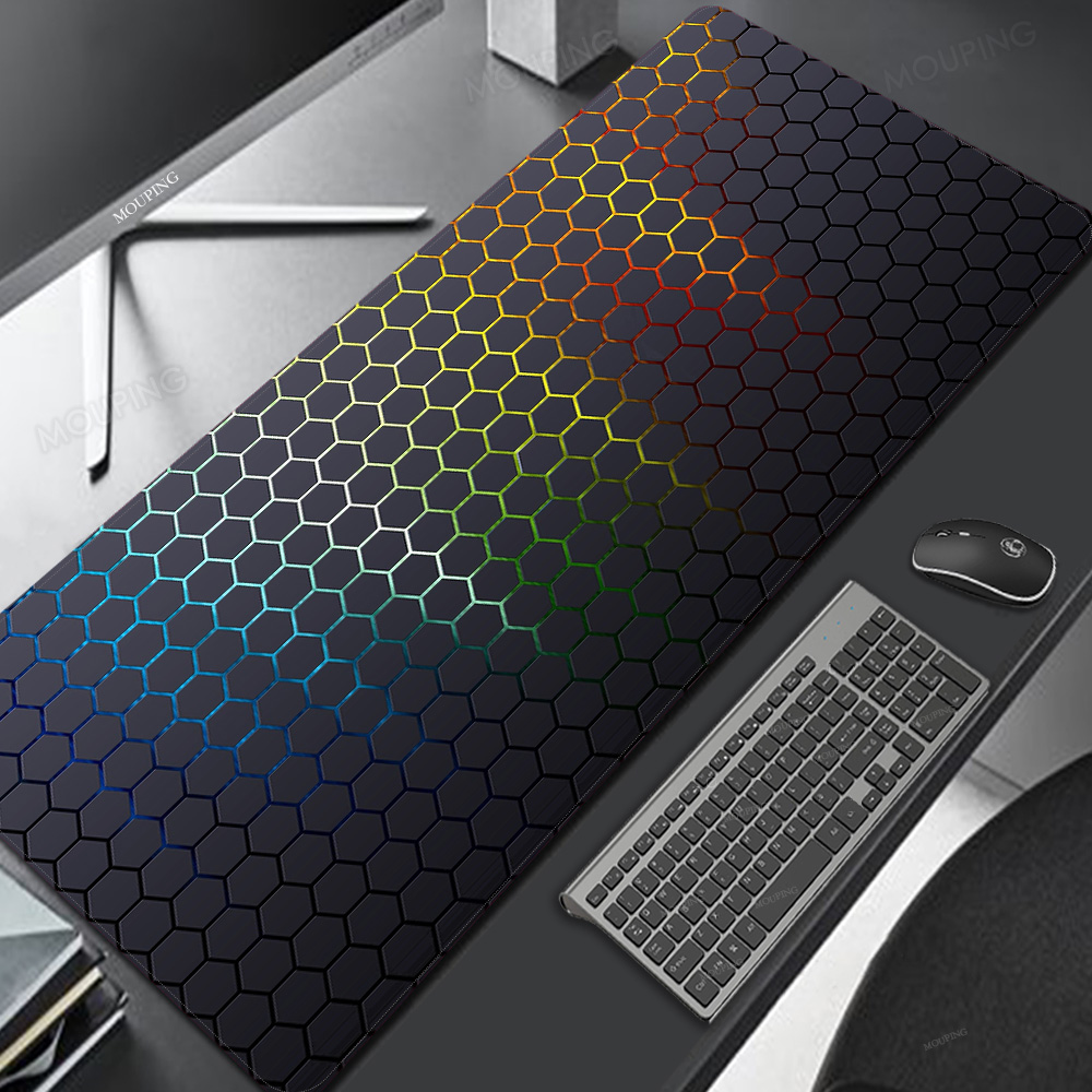 Pink Lattice Mouse Pad Kawaii  - Pc Gaming Pink ulasan dan harga