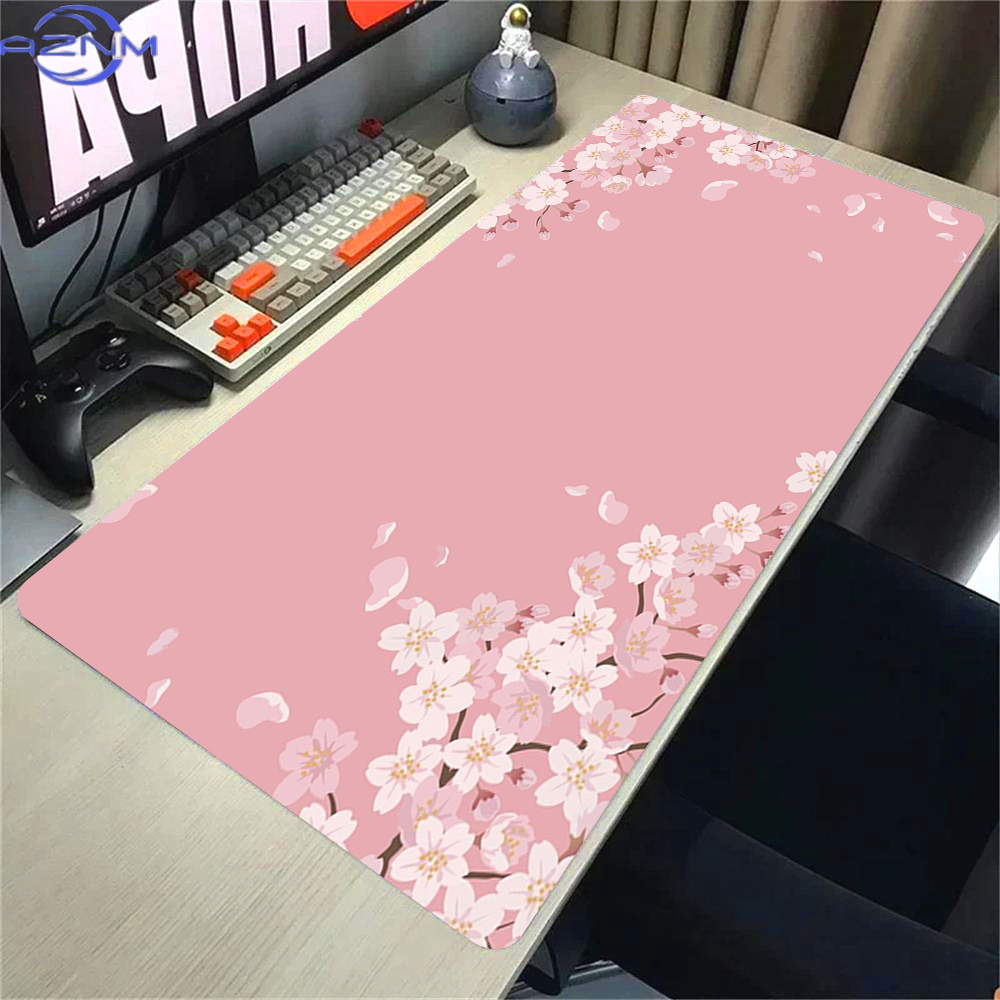 Pink Sakura Anime Mousepad Lan - Pc Gaming Pink ulasan dan harga