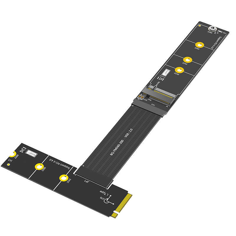 30CM M.2 NVME 4.0 Extension Ca - Pcie Riser Cable ulasan dan harga
