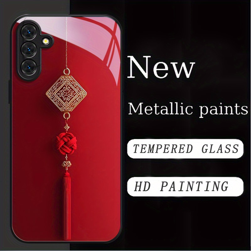 Metallic paint tempered glass  - Pc Case Tempered Glass ulasan dan harga