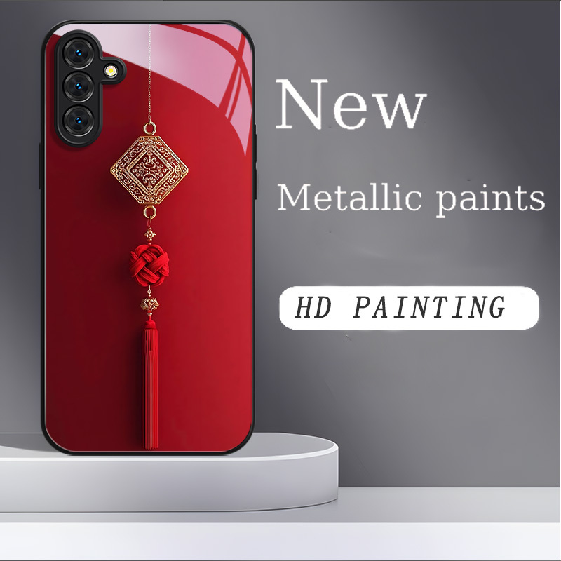 Metallic paint tempered glass  - Pc Case Tempered Glass ulasan dan harga