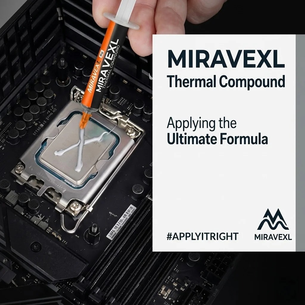 MIRAVEXL 8g Thermal Paste Low  - Pc Gaming Cpu ulasan dan harga