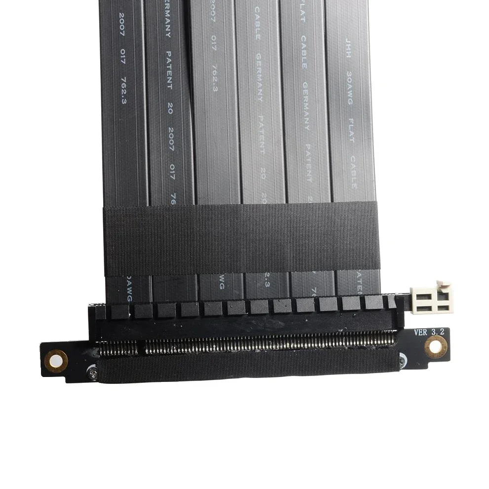Black & White Double Reverse G - Pcie Riser Cable ulasan dan harga
