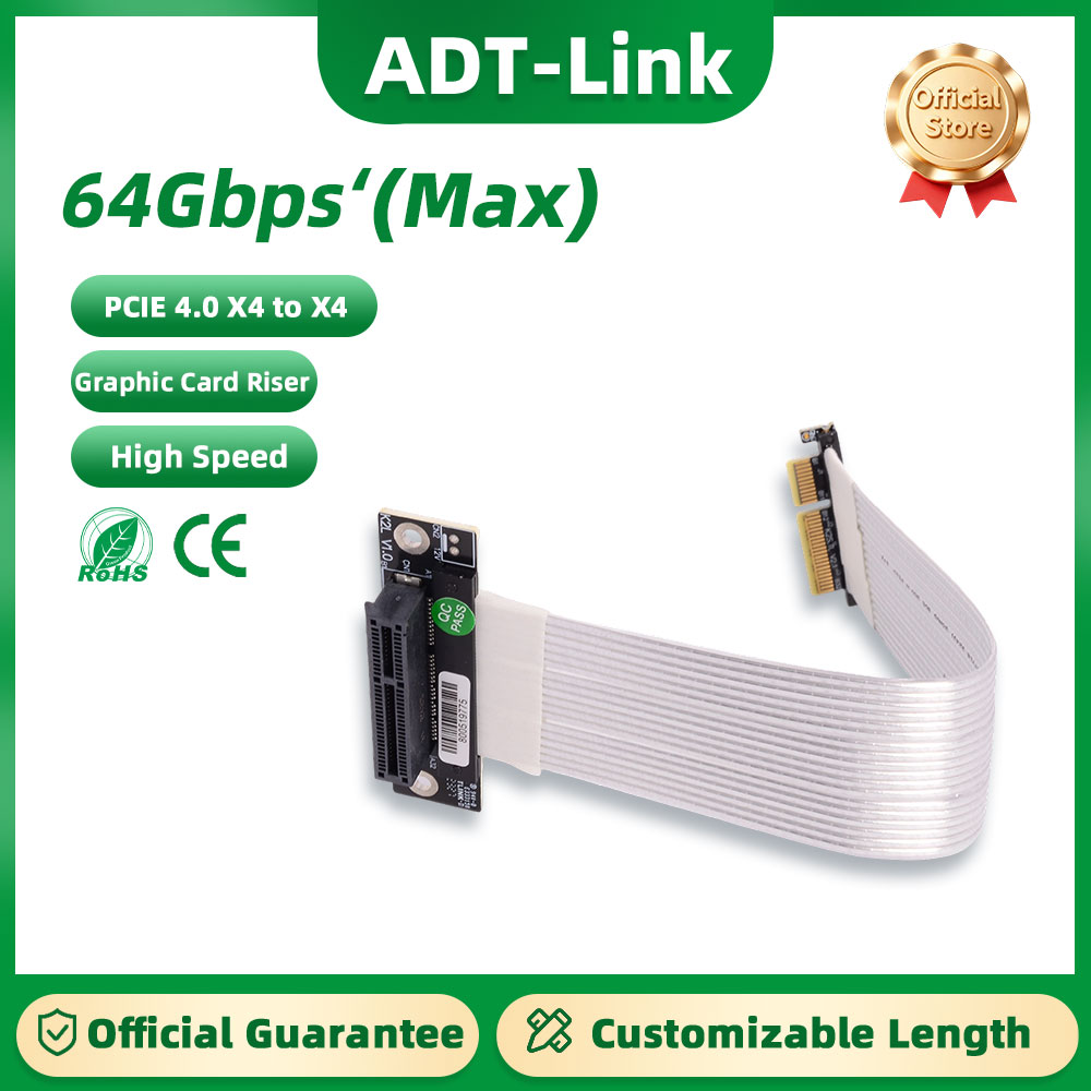 ADT-Link K22SL-TL PCIE 4.0 X4  - Pcie Riser Cable ulasan dan harga