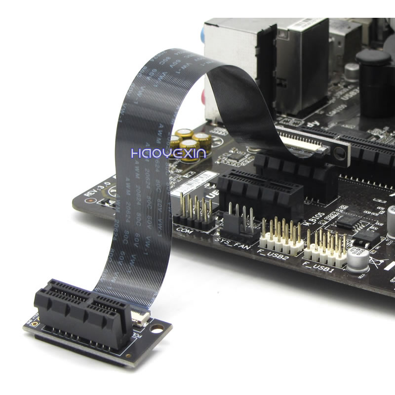 pci-e 1X FPC Express Riser Ext - Pcie Riser Cable ulasan dan harga