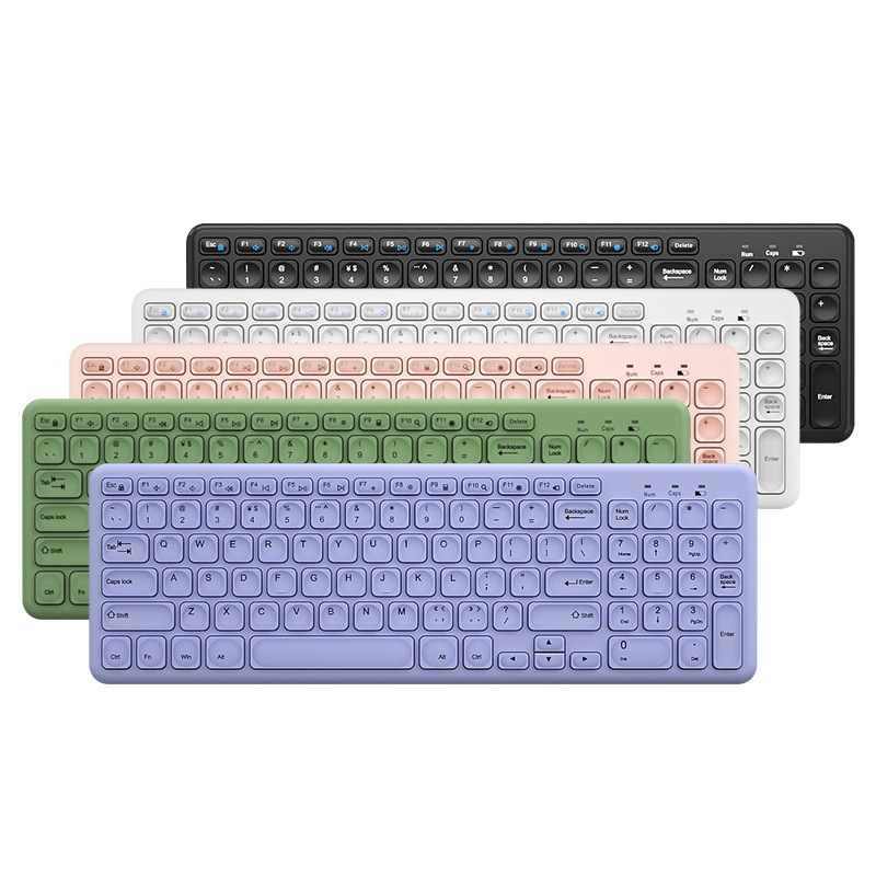 Fashion Wireless Keyboard and  - Pc Gaming Pink ulasan dan harga