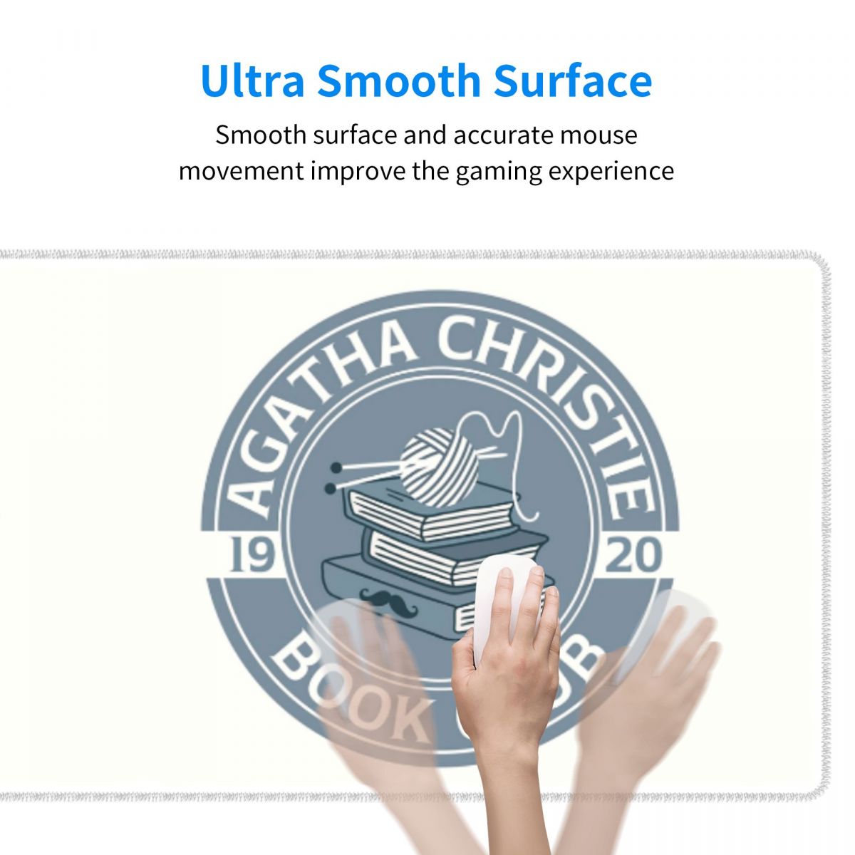 Agatha Christie Book Club Larg - Pc Gaming Club ulasan dan harga