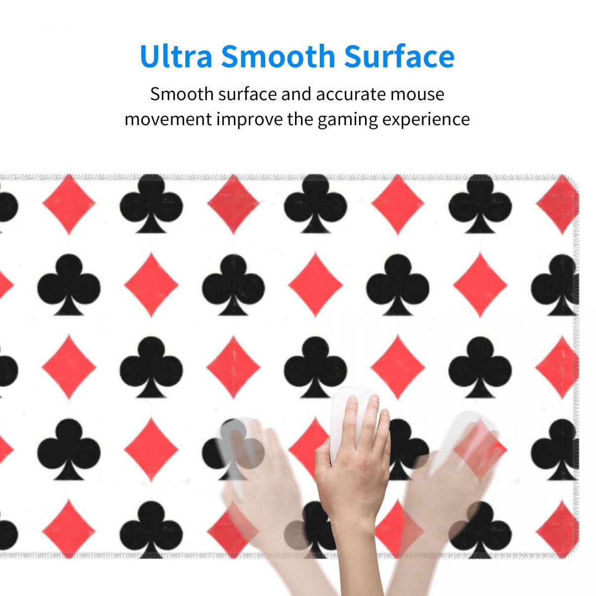 Poker Card Pattern Clubs And D - Pc Gaming Club ulasan dan harga