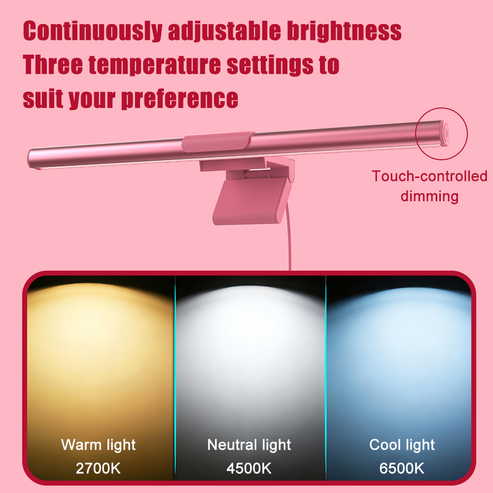 RGBIC Wifi Setup Light Bar Mon - Pc Gaming Pink ulasan dan harga