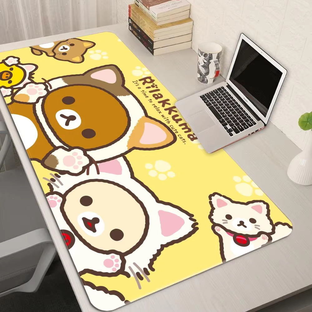 XXL Cartoon Pink Mouse Pad Ani - Pc Gaming Pink ulasan dan harga