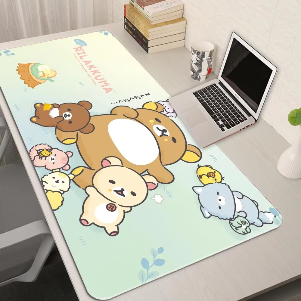 XXL Cartoon Pink Mouse Pad Ani - Pc Gaming Pink ulasan dan harga