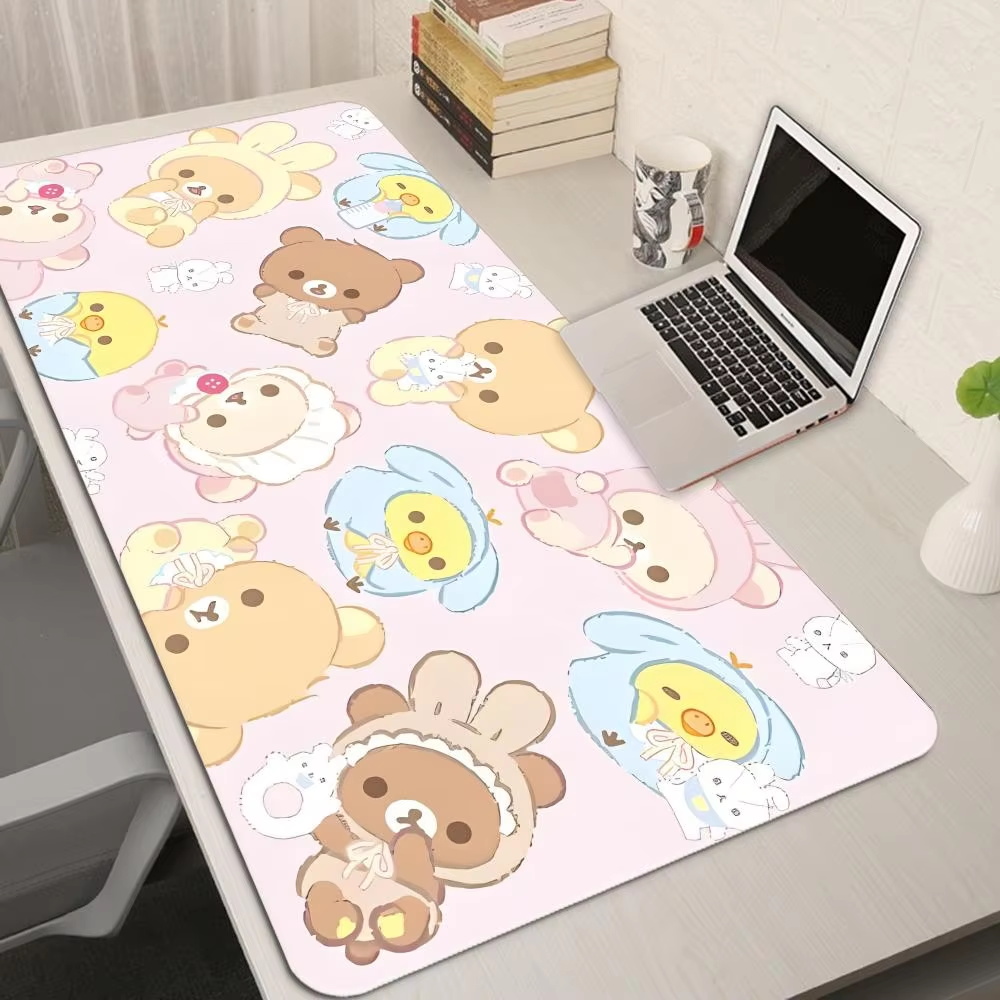 XXL Cartoon Pink Mouse Pad Ani - Pc Gaming Pink ulasan dan harga
