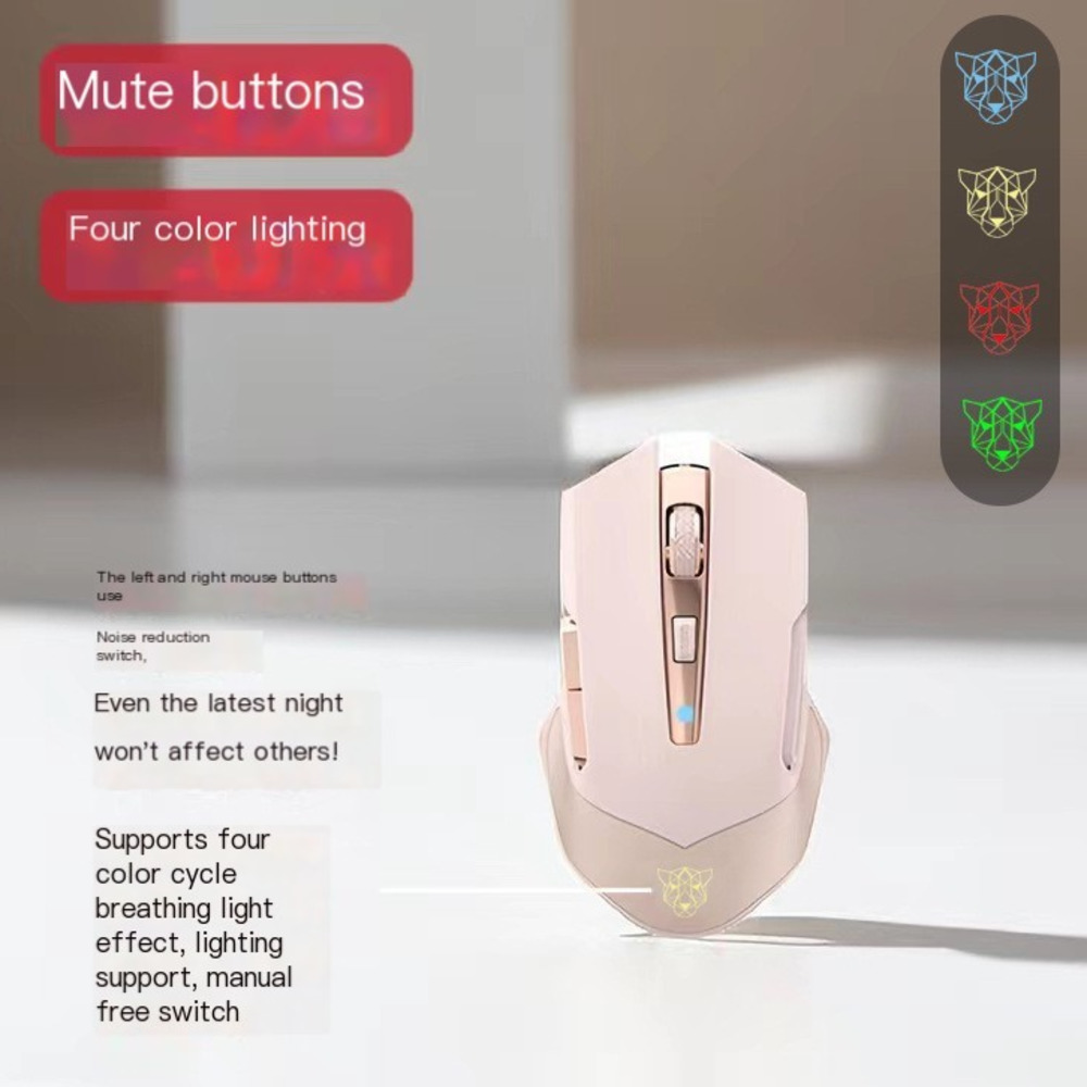 2024 New 2.4G Wireless Mouse T - Pc Gaming Pink ulasan dan harga