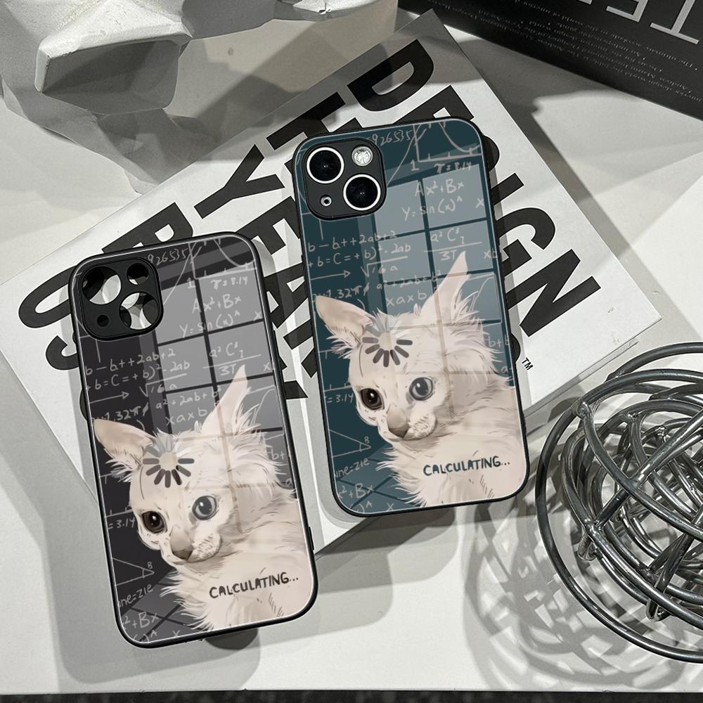 Art Formula Cat Graffiti Phone - Pc Case Tempered Glass ulasan dan harga