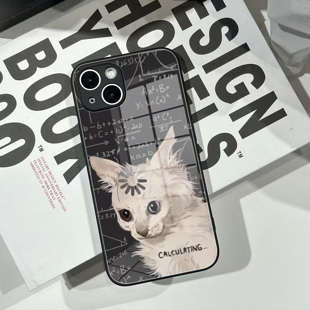 Art Formula Cat Graffiti Phone - Pc Case Tempered Glass ulasan dan harga