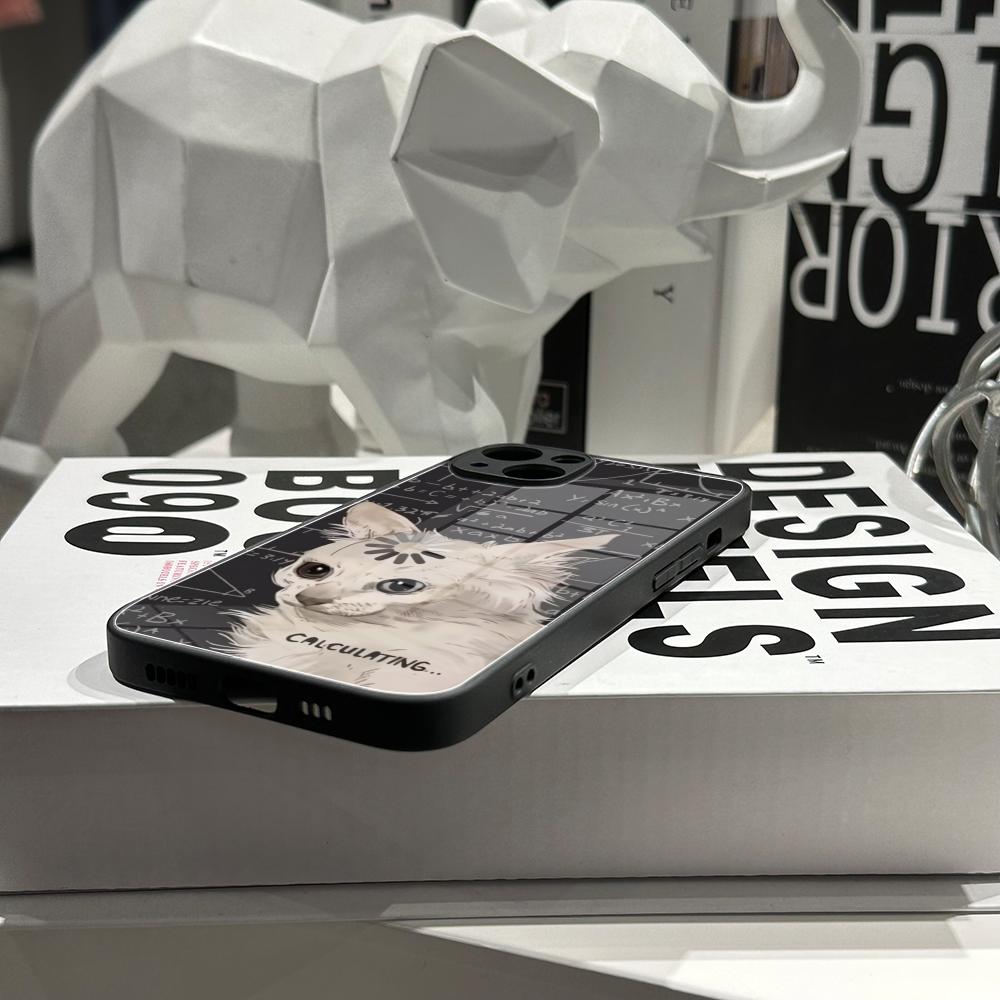 Art Formula Cat Graffiti Phone - Pc Case Tempered Glass ulasan dan harga