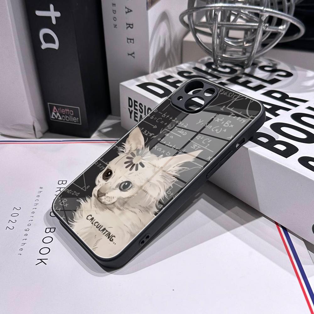 Art Formula Cat Graffiti Phone - Pc Case Tempered Glass ulasan dan harga