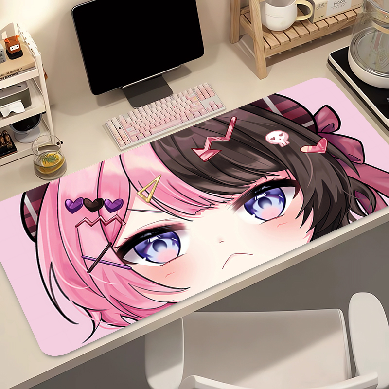 Gaming Mousepad VSPO Hinano Ta - Pc Gaming Pink ulasan dan harga