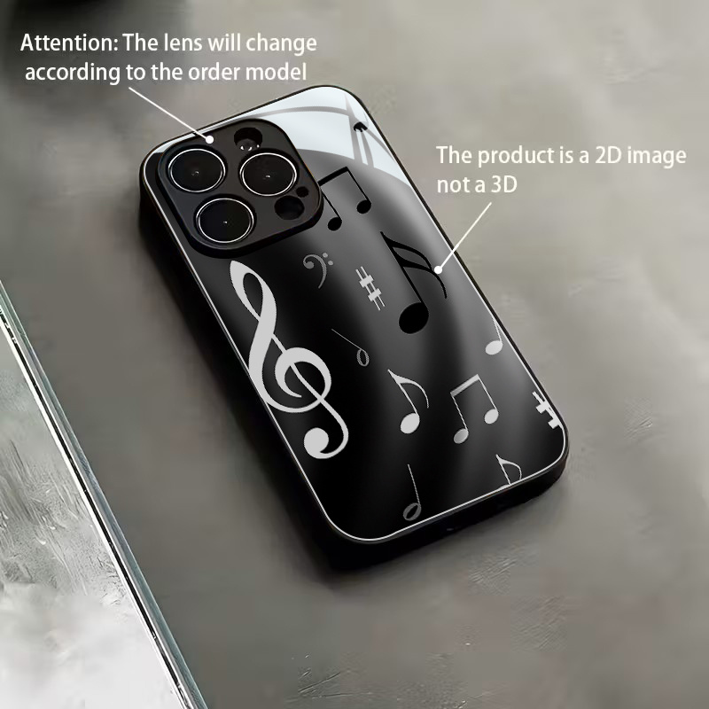 Phone case - On the black temp - Pc Case Tempered Glass ulasan dan harga