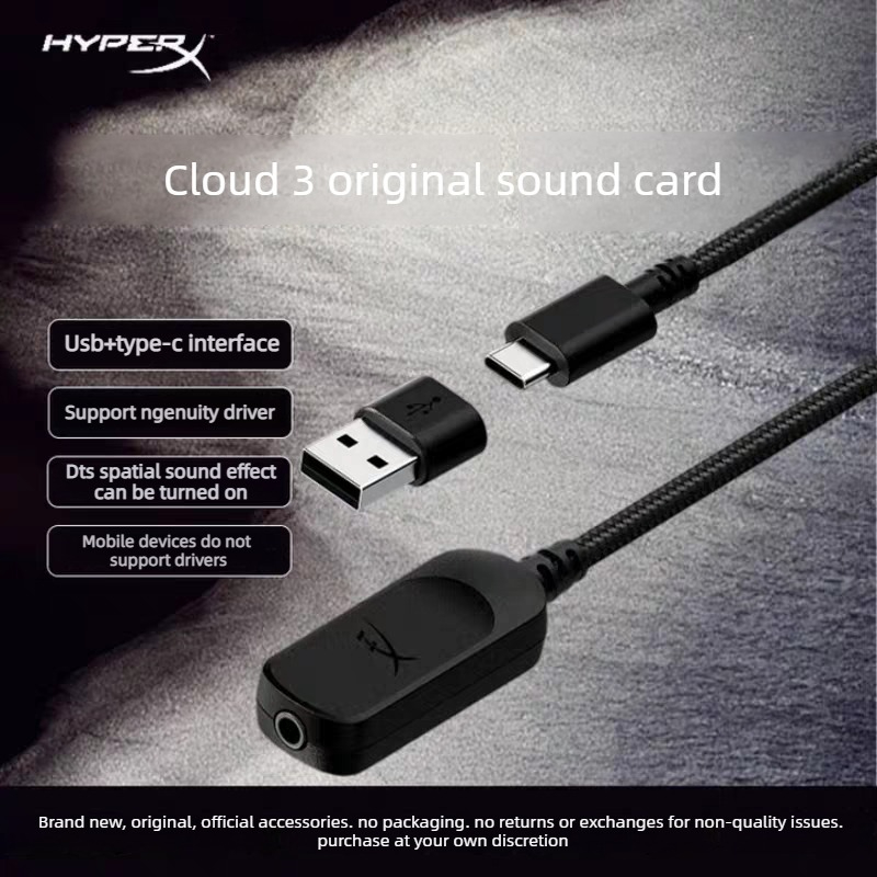 Original Hyperx Headphones Clo - Sound Card Usb ulasan dan harga