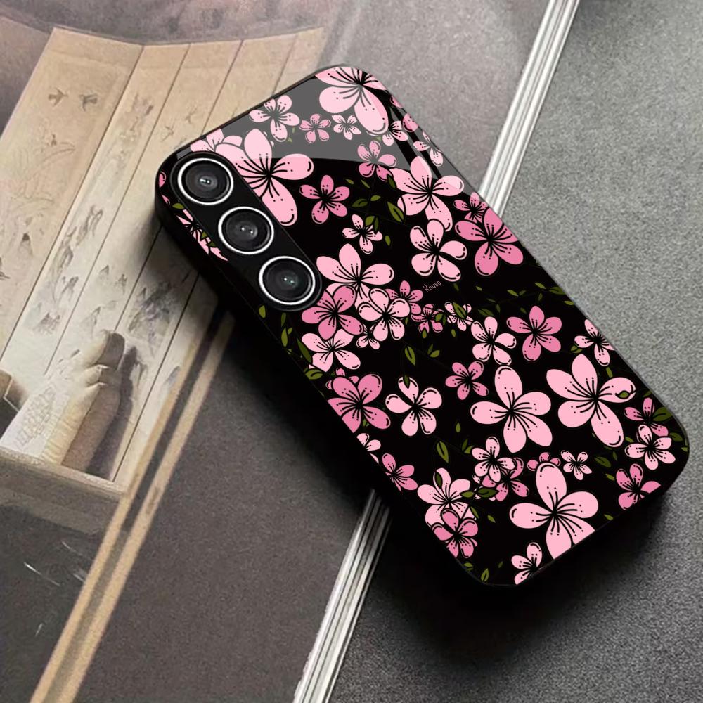 Fashionable woman sakura Tempe - Pc Case Tempered Glass ulasan dan harga