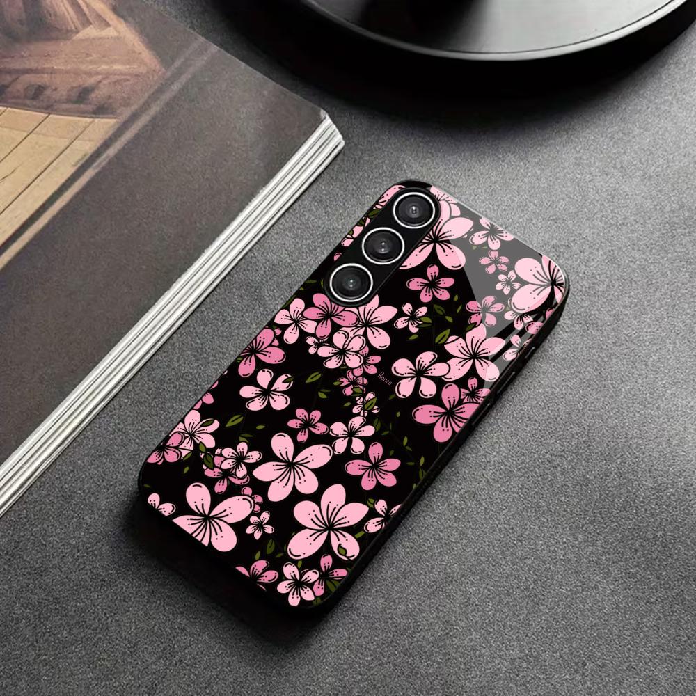 Fashionable woman sakura Tempe - Pc Case Tempered Glass ulasan dan harga