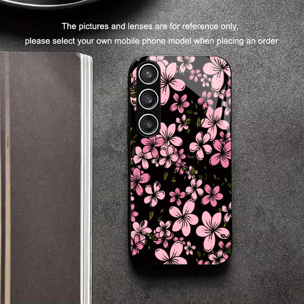 Fashionable woman sakura Tempe - Pc Case Tempered Glass ulasan dan harga