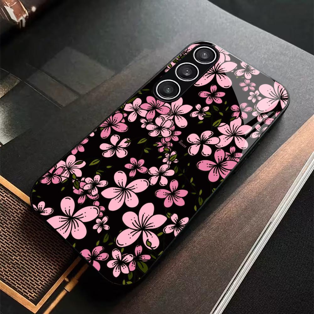 Fashionable woman sakura Tempe - Pc Case Tempered Glass ulasan dan harga