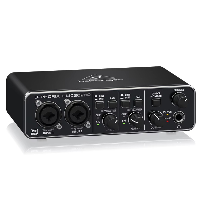 2026 Behringer U-Phoria UMC202 - Sound Card Usb ulasan dan harga