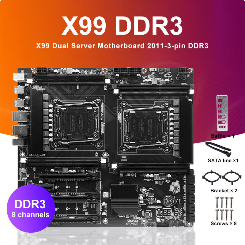 X99 Dual-socket Cpu Motherboar - Pc Gaming Cpu ulasan dan harga